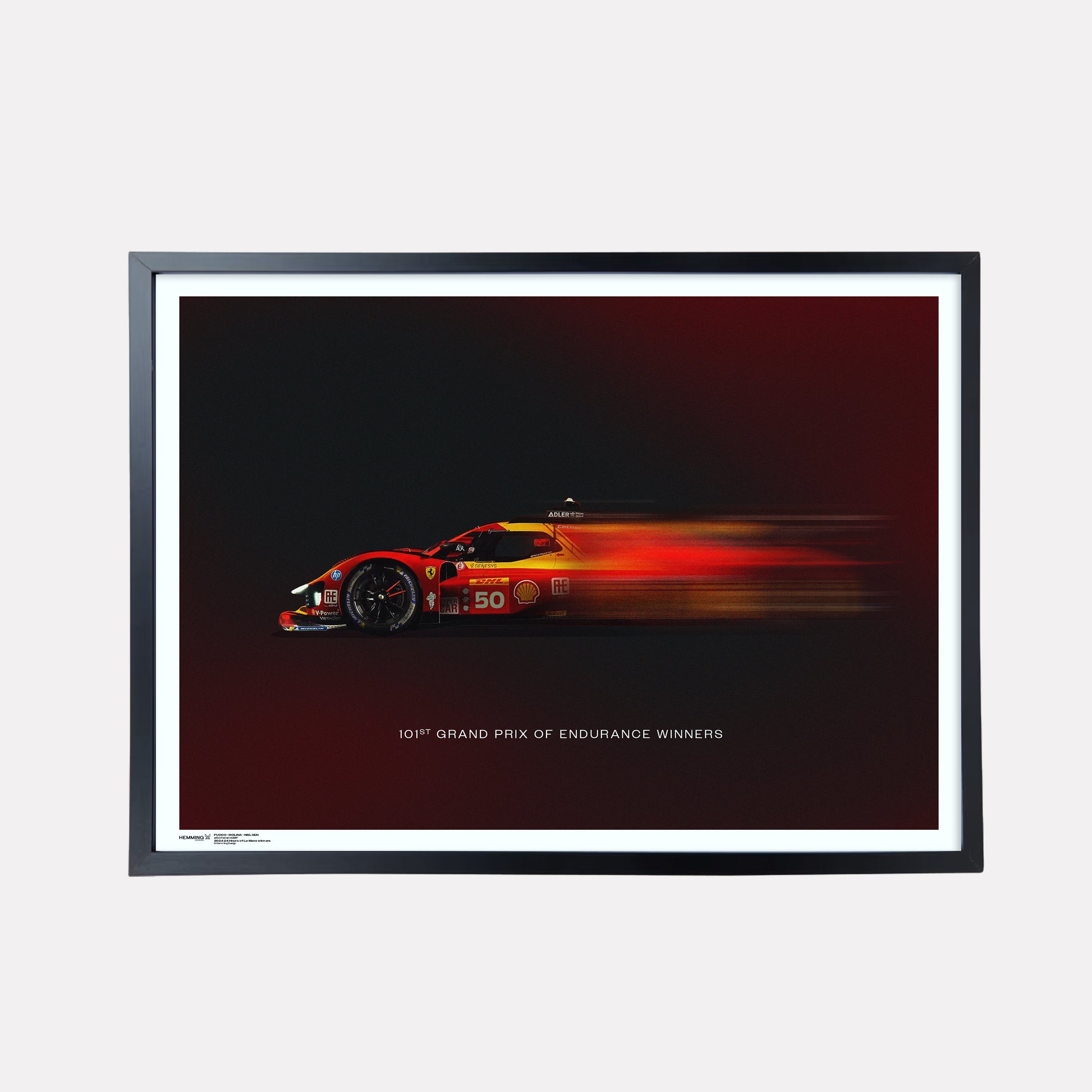Ferrari 499P - 2024 24 uur van Le Mans winnaars