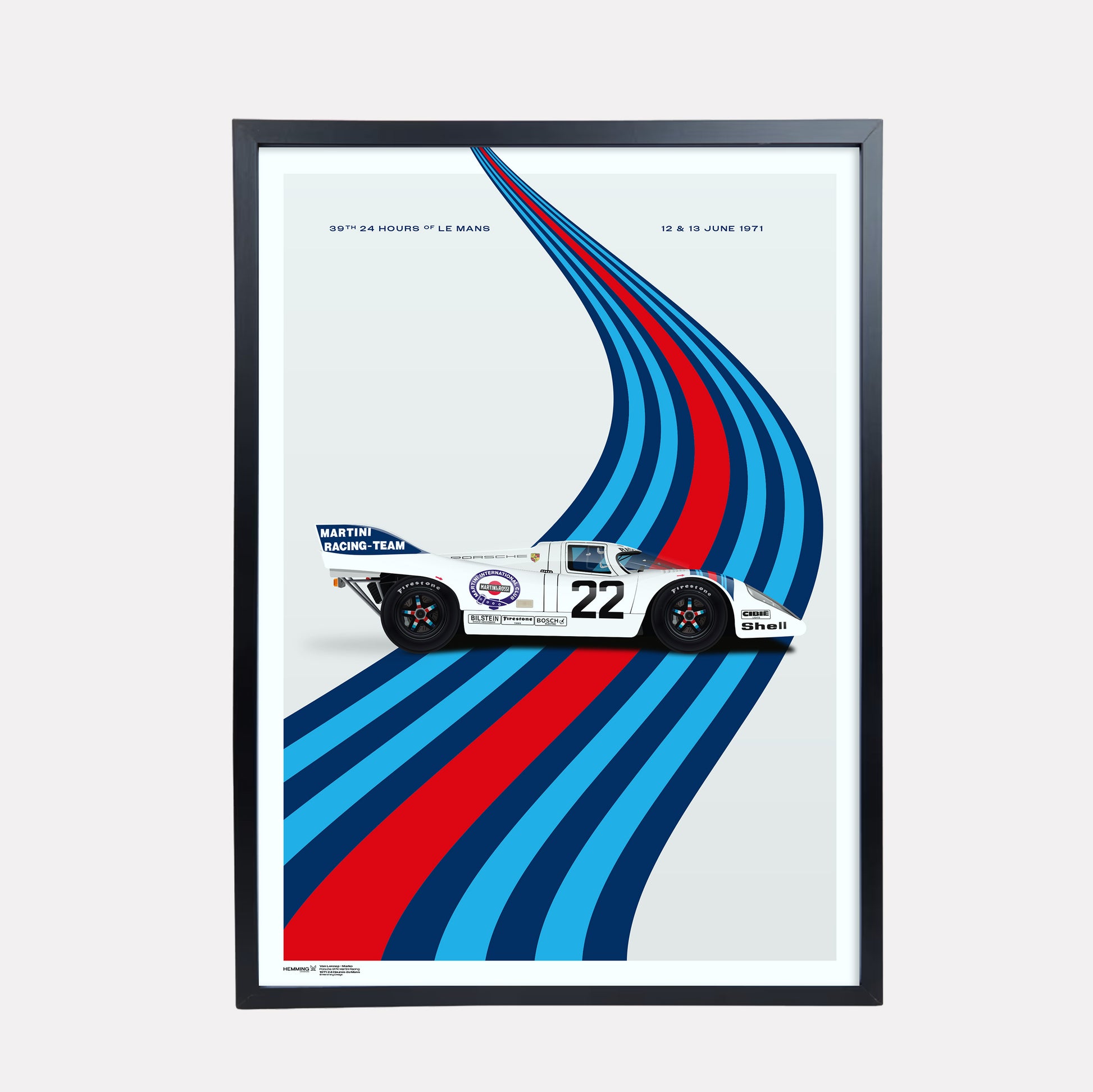 Porsche 917K Martini Racing - 1971 Le Mans winners