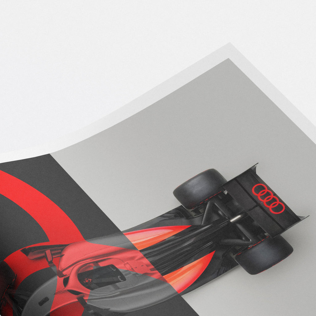 Audi F1 Poster | 2026 Formula one | Audi R26 Concept