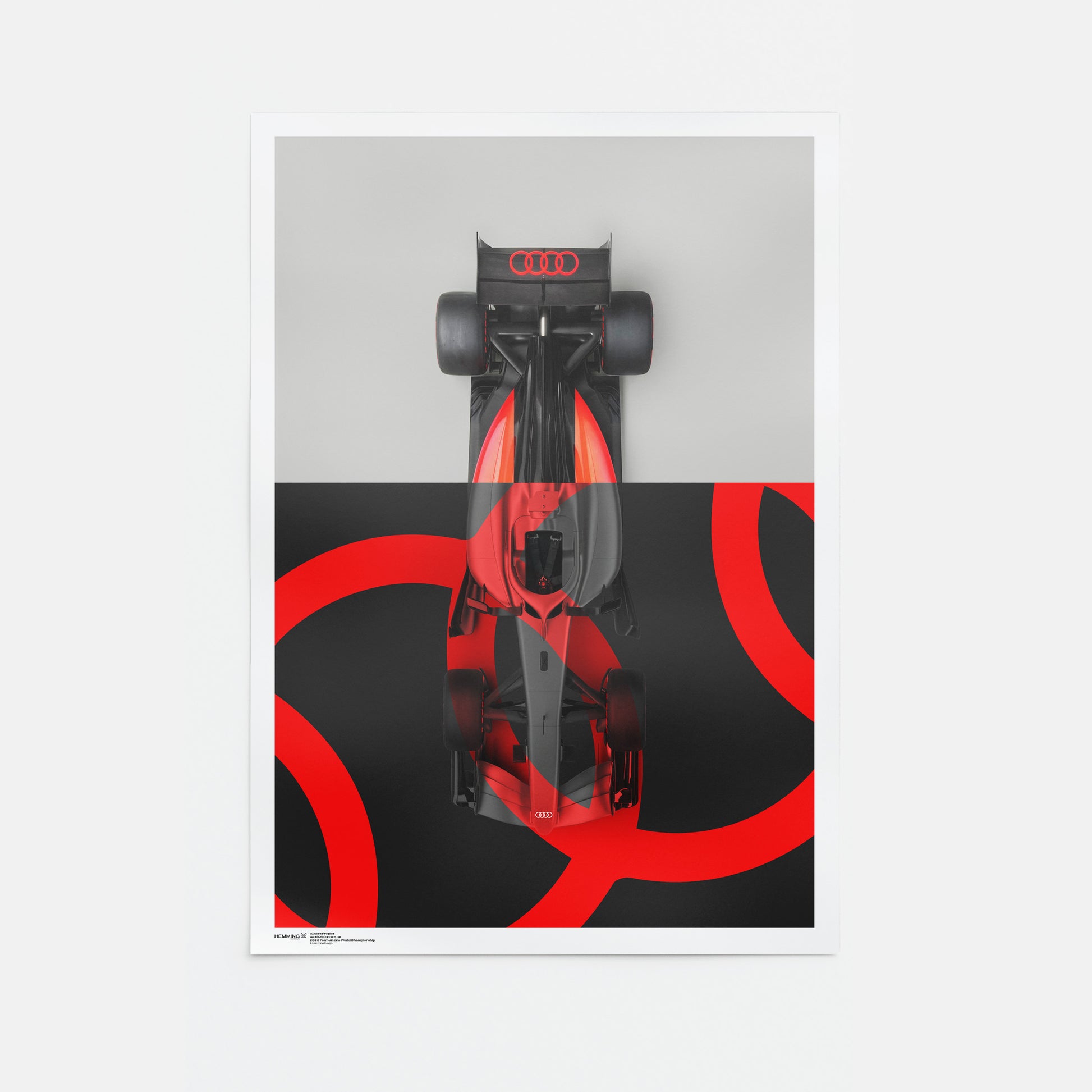 Audi F1 Poster | 2026 Formula one | Audi R26 Concept