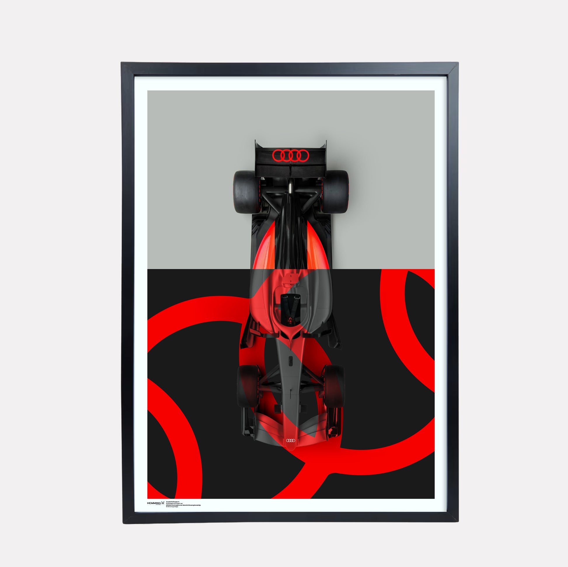 Audi F1 Poster | 2026 Formula one | Audi R26 Concept