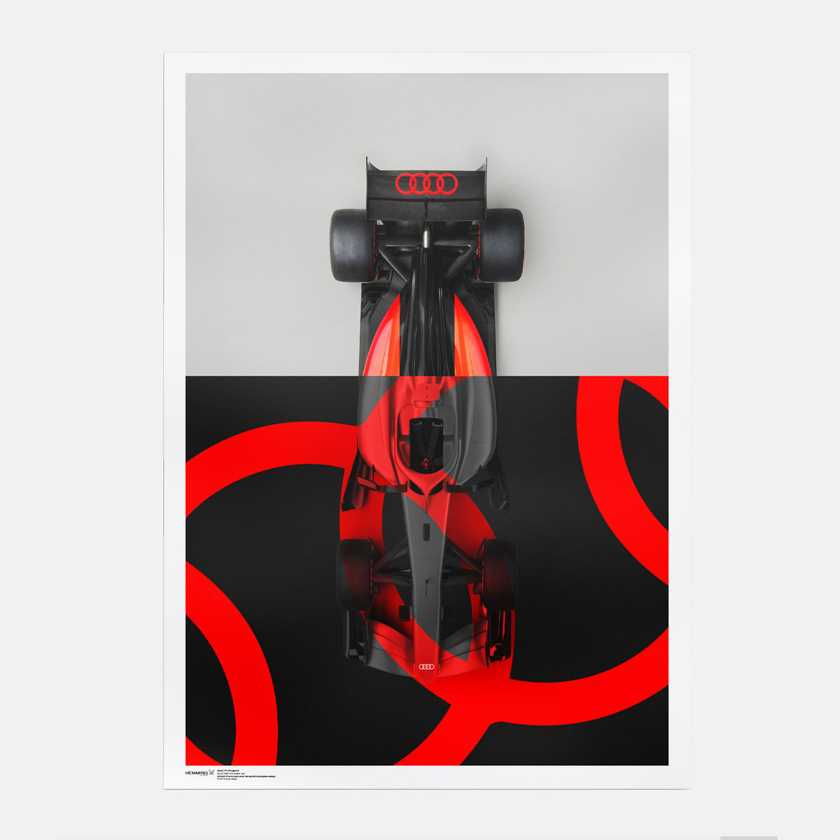 Audi F1 Poster | 2026 Formula one | Audi R26 Concept