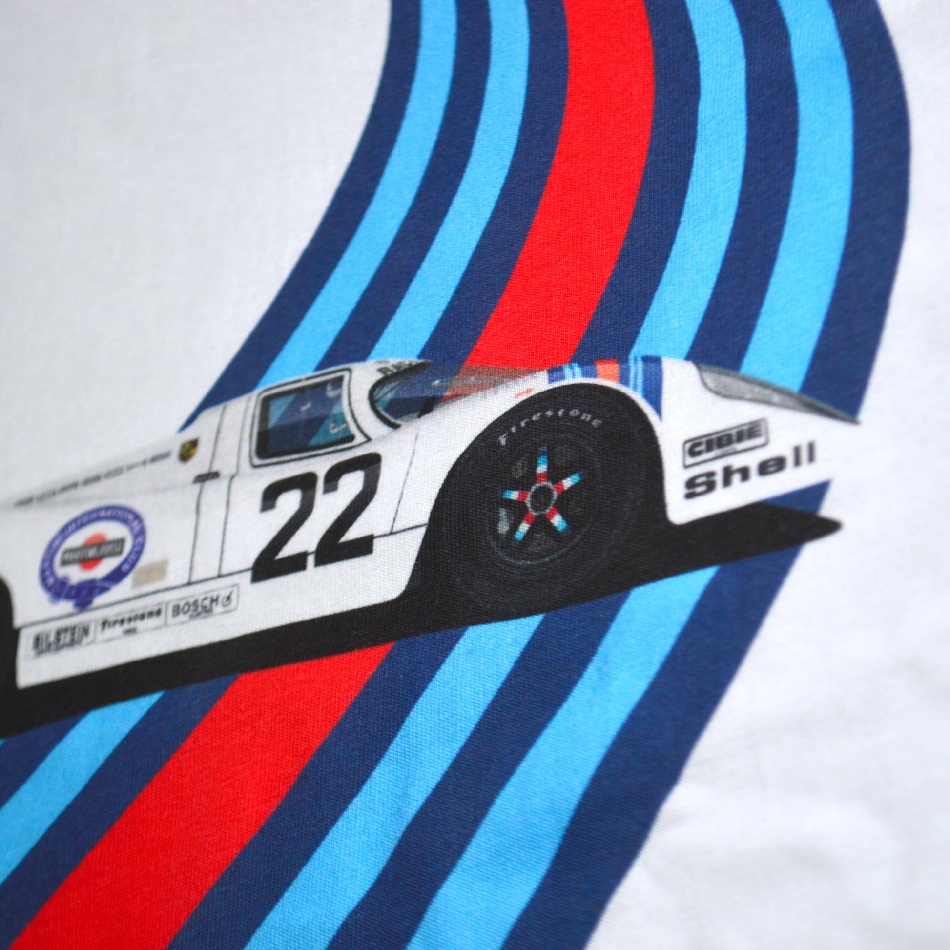 Porsche 917 Le Mans T-Shirt | 917K Martini Racing | 1971 Le Mans 24 Hours