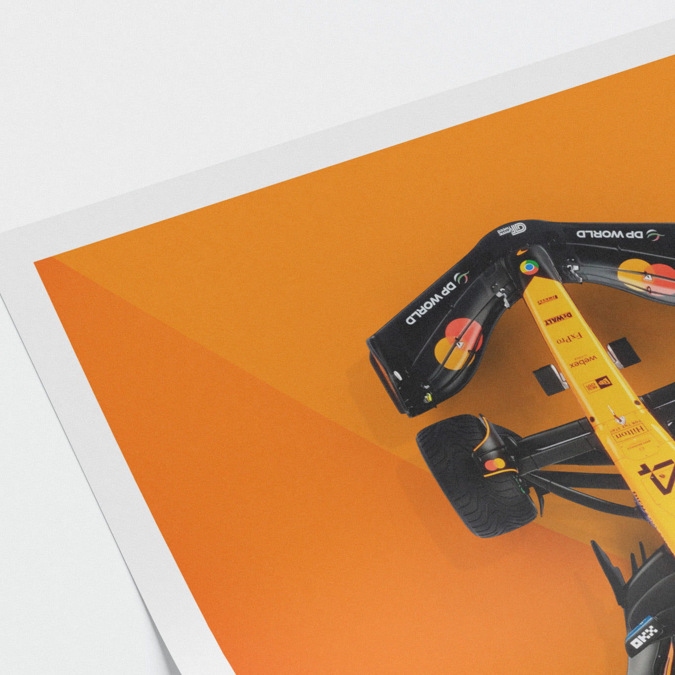 Lando Norris Poster | 2025 Formula One World Champion | Mclaren MCL39