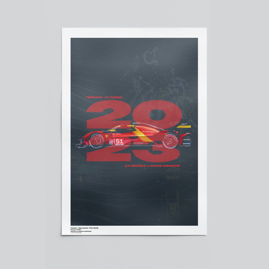 Ferrari 499P - Centenary 24 hours of Le Mans winners