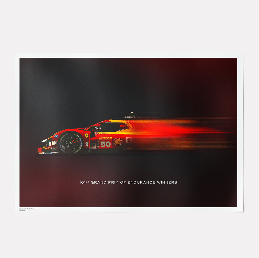 Ferrari 499P - 2024 24 hours of Le Mans winners