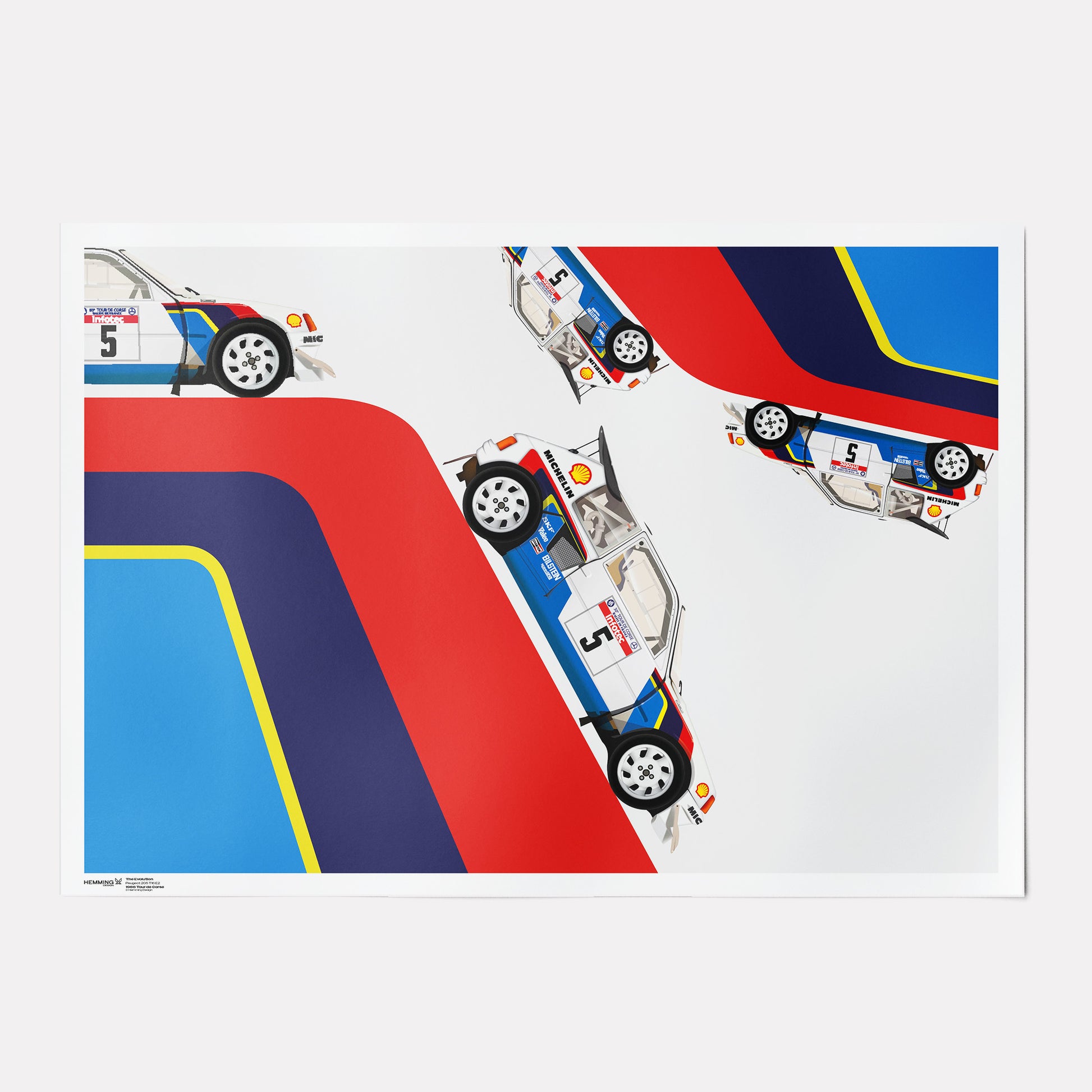 The evolution - Peugeot 205 T16 E2