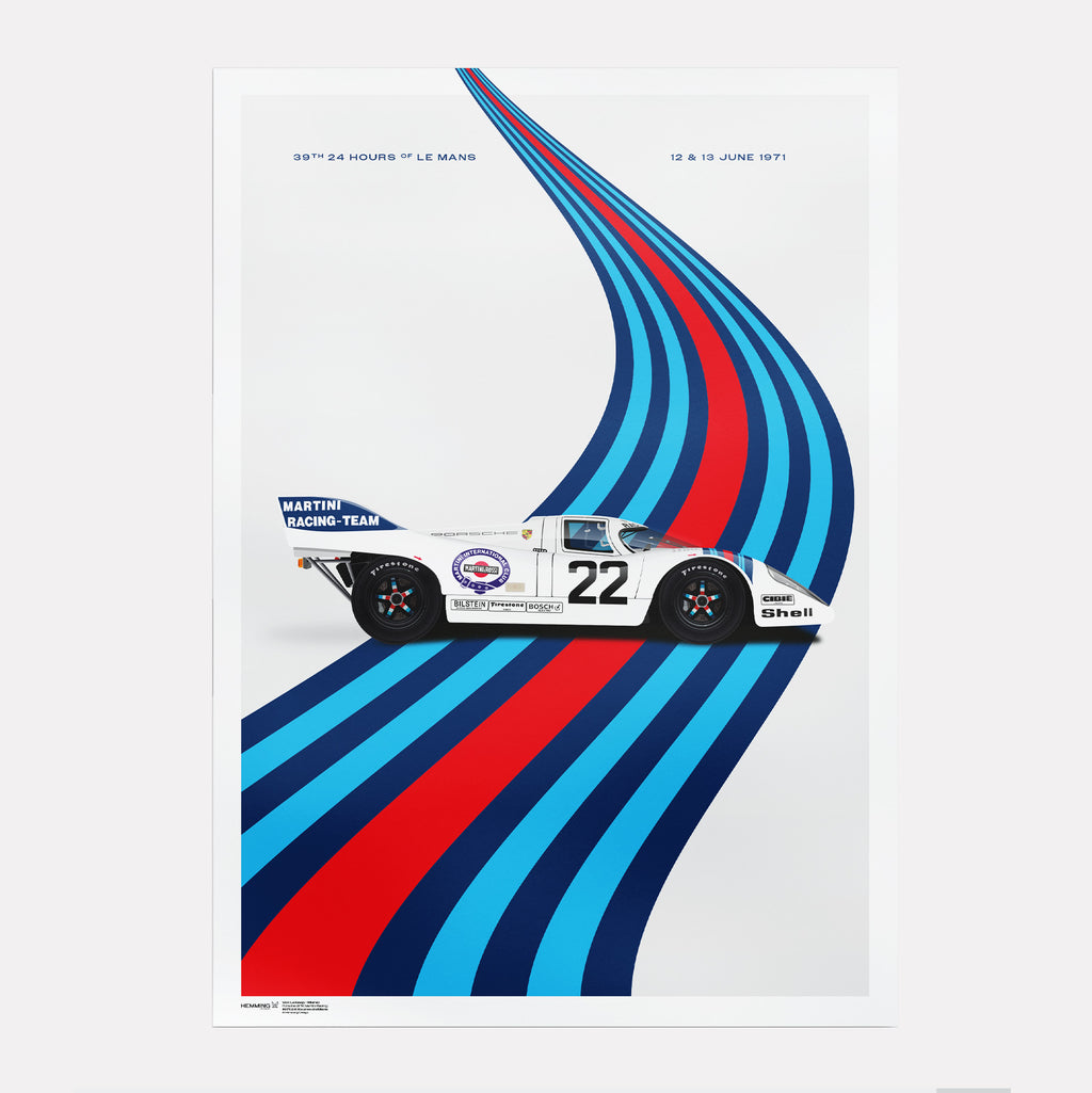 Porsche 917K Martini Racing - 1971 Le Mans winners