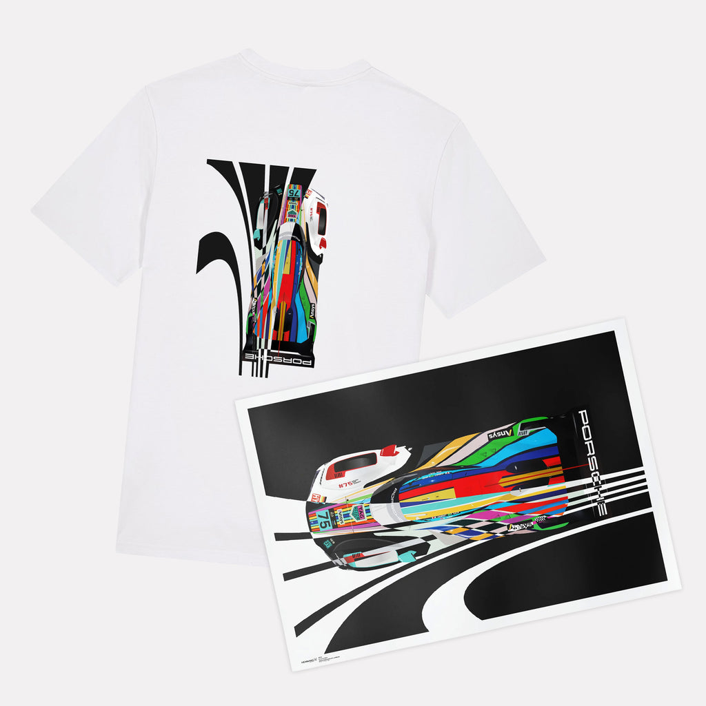 Porsche 963 T-Shirt & Poster Bundle