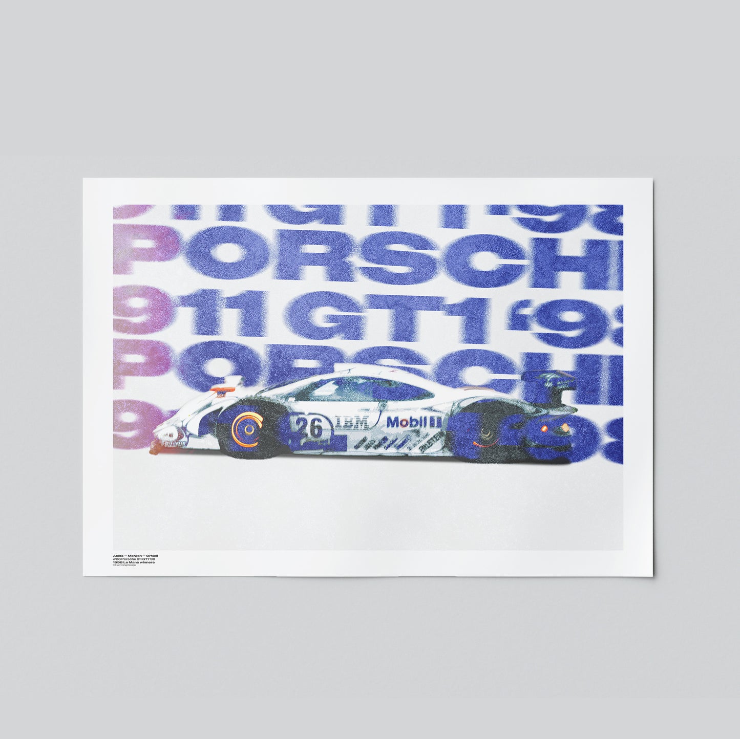 Porsche 911 GT1 '98 - Aïello, McNish, Ortelli